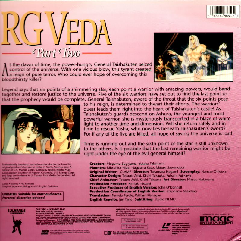 RG Veda Part Two: Back