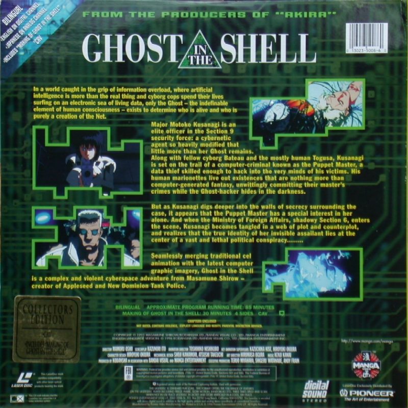 Ghost In The Shell: Back