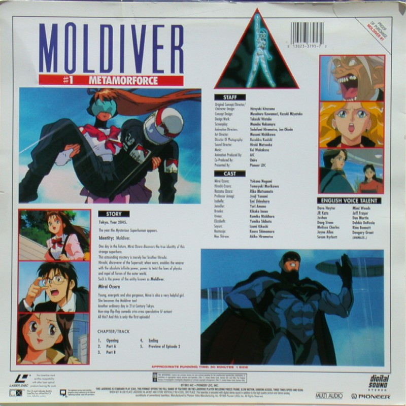 Moldiver Episode 1 "Metamorforce": Back