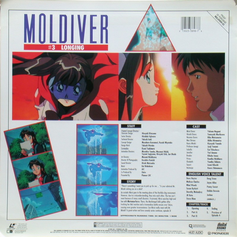 Moldiver Episode 3 "Longing": Back